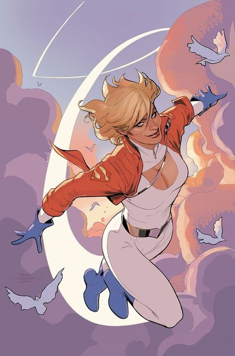 Terry Dodson Art, Power Girl Comics, Power Girl Dc, Art Dc Comics, Terry Dodson, Comics Cover, Forever Alone, Super Family, Comic Company