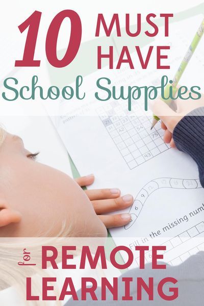 Wondering how to survive online school this fall? Set your kids up for success with these 10 must have school supplies for remote learning. Online School Must Haves, Online School Essentials, Must Have School Supplies, High School Supply List, Online School Supplies, Diy Back To School Supplies, Back To School List, Kids Literacy, School List