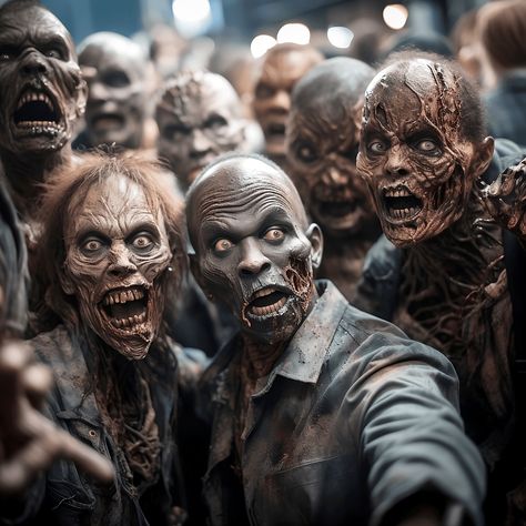 Celebrating the anniversary of #DawnOfTheDead with a playful twist. Dive into our gallery where zombies from 1978 embrace the selfie mania of today. Gen Z capturing their best angles! 🧟‍♂️🤳✨ Dawn Of The Dead, Horror Photography, Gen Z, You Tube, Real Photos, Zombie, Selfies, Twist, Celebrities