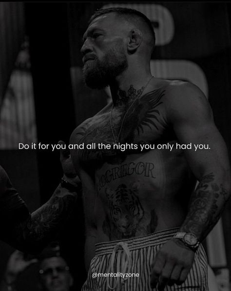 Perfect Man Quotes, Conor Mcgregor Quotes, Workout Transformation, Gym Motivation Wallpaper, Quotes Facts, Inspirational Quotes Background, Stoic Quotes, Boxing Quotes, Man Up Quotes