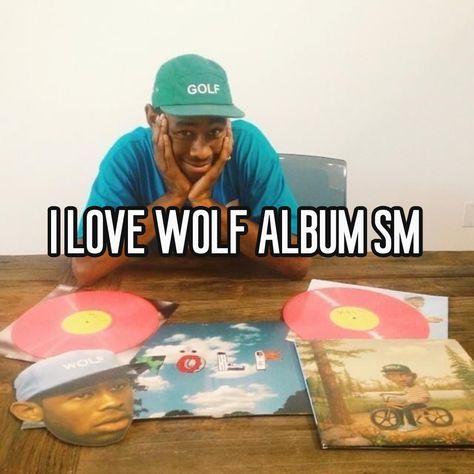 Tyler The Creator Fan Art Wolf, Wolf Haley Tyler The Creator, Tyler The Creator Wolf Wallpaper, Wolf Tyler The Creator, Wolf Trilogy, Golf Tyler, Odd Future Wolf Gang, Wolf Album, Wolf Tyler