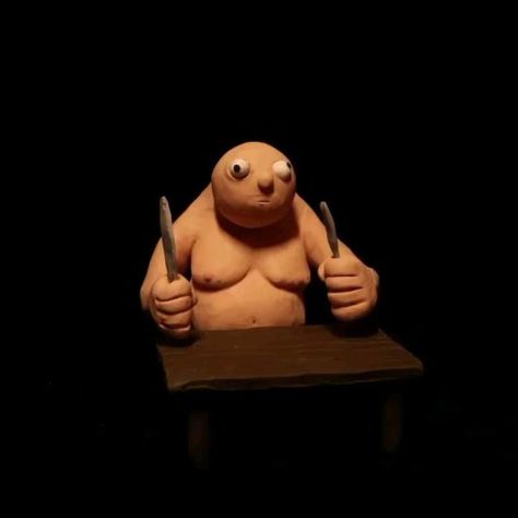 Stop Motion Horror, Stop Motion Claymation, Claymation Aesthetic, Stopmotion Idea, Claymation Ideas, Weird Animation, Clay Stop Motion, Stop Motion Ideas, Clay Mation