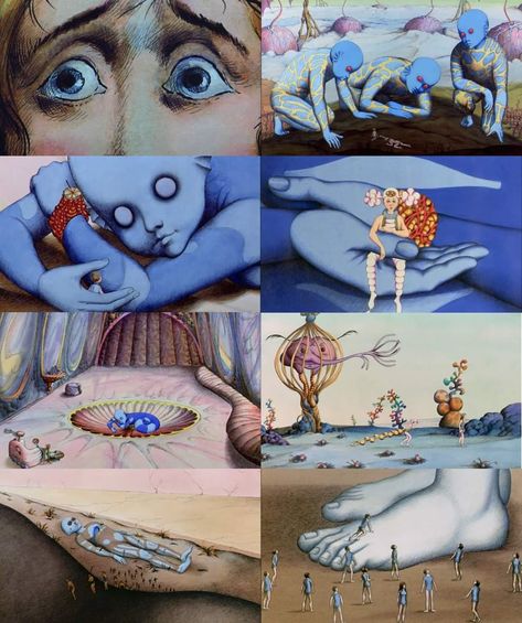 Director: René Laloux Fantastic Planet 1973, Fantastic Planet, New Movies To Watch, Film Inspiration, Tableau Art, Arte Inspo, Film Art, Art Films, Cinematic Photography