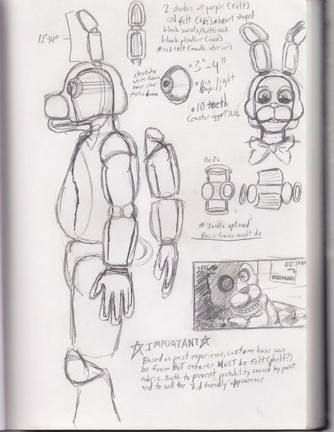 Fnaf Animatronics Blueprints, Make Your Own Fnaf Character, How To Draw Bonnie Fnaf, Bonnie Drawing Fnaf, Fnaf Animatronic Drawing Base, How To Draw Fnaf Animatronics, Bonnie Fnaf Drawing, Fnaf Sketches Art, How To Draw Fnaf Characters