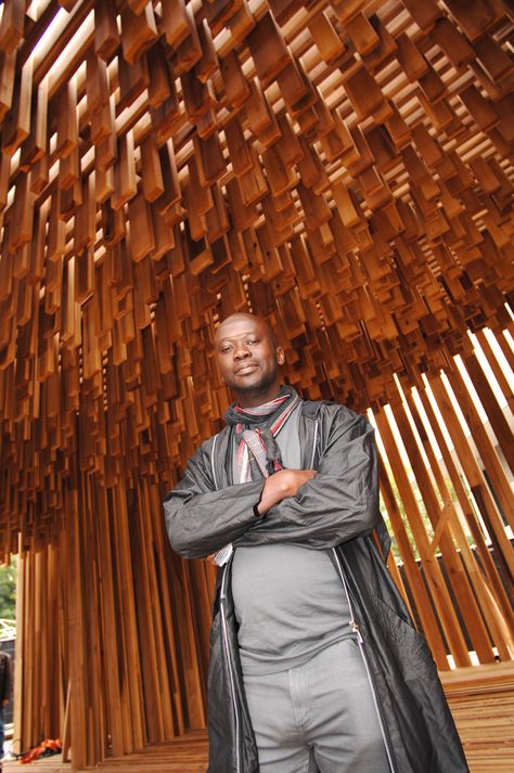 American Tulipwood Pavilion by David Adjaye | Installations Pavillion Concept, Architecture Major, David Adjaye, David Chipperfield Architects, David Chipperfield, Nest Building, Outdoor Pavilion, African Architecture, Co Working Space