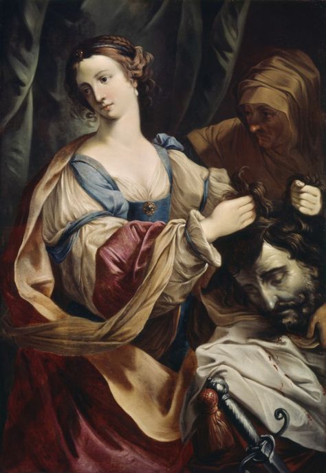 "Judith with the Head of Holofernes" Elisabetta Sirani [Italian, 1638-65] Copy after Giovanni Andrea Sirani [talian, 1610-70] Oil on canvas. The Walters Art Museum, Baltimore, MD, USA. Elisabetta Sirani, Head Of Holofernes, Judith And Holofernes, Women Artist, Artemisia Gentileschi, Maria Magdalena, 17th Century Art, Mary Cassatt, Peter Paul Rubens