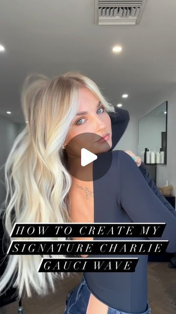 Charlie Gauci on Instagram: "How to create loose waves! This would have to be my most requested video so here it is!! 🫶🏻

#haircurlingtutorial #charliegaucihair #hairtransformation #balayage #fyp #hairturtorial #hairwavetutorial" Wand Waves Long Hair, Wavy Boho Hair, Different Curl Styles, Modern Waves Hair, Very Loose Waves, How To Make Loose Waves, Beach Waves Sew In, Loose Wave Tutorial, Large Crimped Waves