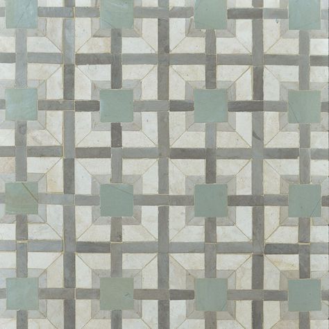 Esma Honed Limestone Mosaics 10x10 - Country Floors of America LLC. Limestone Kitchen, Mosaic Floor Tiles, Limestone Tiles, Limestone Tile, Antique Stone, Travertine Tile, Interior Floor, Marble Colors, Flooring Options