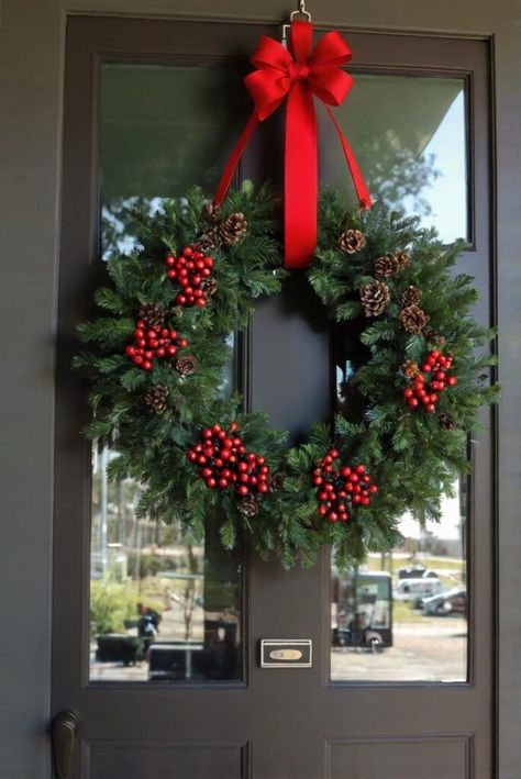 If you are looking for Simple Ways to Hang a Wreath on your glass door with a festive touch, learning how to make a beautiful Christmas wreath is the first step. A Christmas wreath is a timeless and classic decoration that instantly adds holiday cheer to any space. Here’s how you can craft your own […] How To Hang Wreaths On Windows, Front Entrance Decor, Painting Kids Furniture, Fall Bathroom Decor Ideas, Glass Storm Doors, Fall Apartment Decor, Classic Decoration, Halloween Bedroom Decor, Metal Front Door