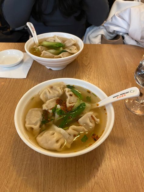 Dumpling Soup Aesthetic, Soup Dumplings Aesthetic, Dumplings Aesthetic, Soup Dumpling, Cultural Foods, Chicken Dumpling Soup, Dessert Aesthetic, Soup Dumplings, Dumpling Soup