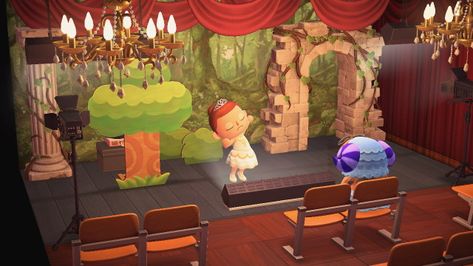 Home Dance Studio, Small Community, Ballet Studio, Home Dance, Community Theater, Dance Studio, Animal Crossing, Theater, House Interior