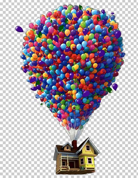 Up House Drawing, Up House With Balloons, Up Carl Y Ellie, Disney Up House, Up Pixar, Up The Movie, Balloon House, Disney Balloons, Our Adventure Book