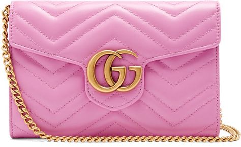 Gucci Pink Bag, Pink Gucci Purse, Pink Gucci Bag, Chevron Purse, Purse Gucci, Handbag Gucci, Handbags Gucci, Gucci Pink, Best Crossbody Bags