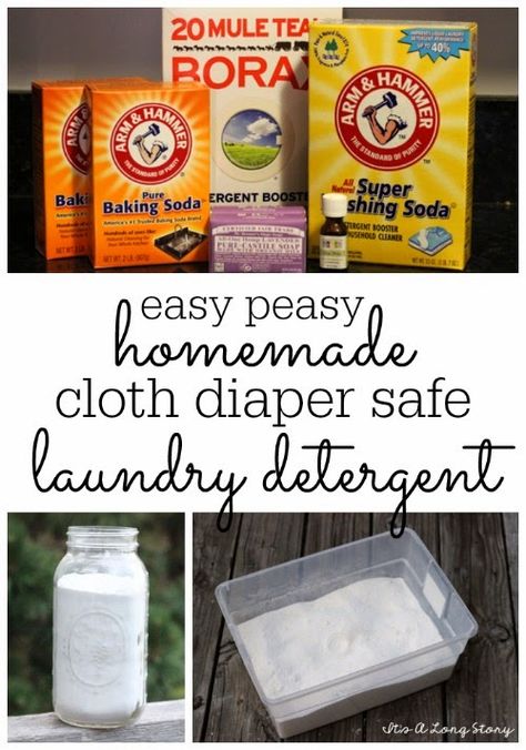 It's a Long Story: Easy Peasy DIY Cloth Diaper Safe Laundry Detergent Homemade Baby Laundry Detergent, Baby Safe Laundry Detergent, Safe Laundry Detergent, Diy Detergent, Diy Cloth Diapers, Baby Laundry Detergent, Baby Detergent, Diy Laundry Detergent, Baby Laundry