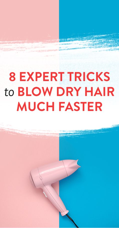 8 Expert Tricks to Blow Dry Hair Much Faster Dry Gray Hair, Blow Dry Hair Straight, Tips For Thick Hair, Dark Patches On Skin, Dry Long Hair, Longer Hair Faster, Dry Hair Care, Beauty Tips In Urdu, Hair Shears