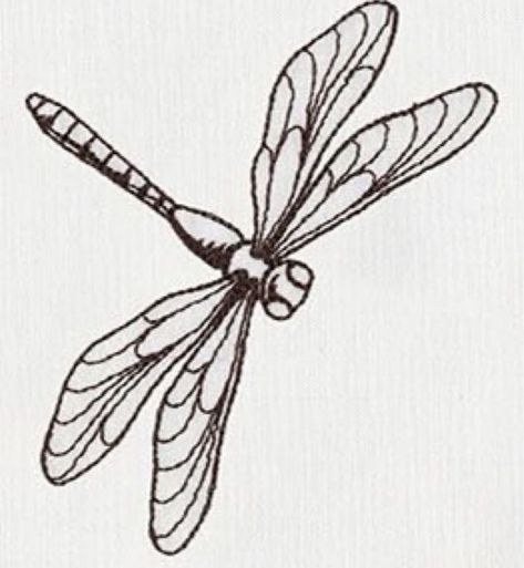 Dragonfly Drawing, Dragon Flys, Tattoo Diy, Dragonfly Design, Urban Threads, Dragonfly Tattoo, Dragonfly Art, Poke Tattoo, Soyut Sanat Tabloları