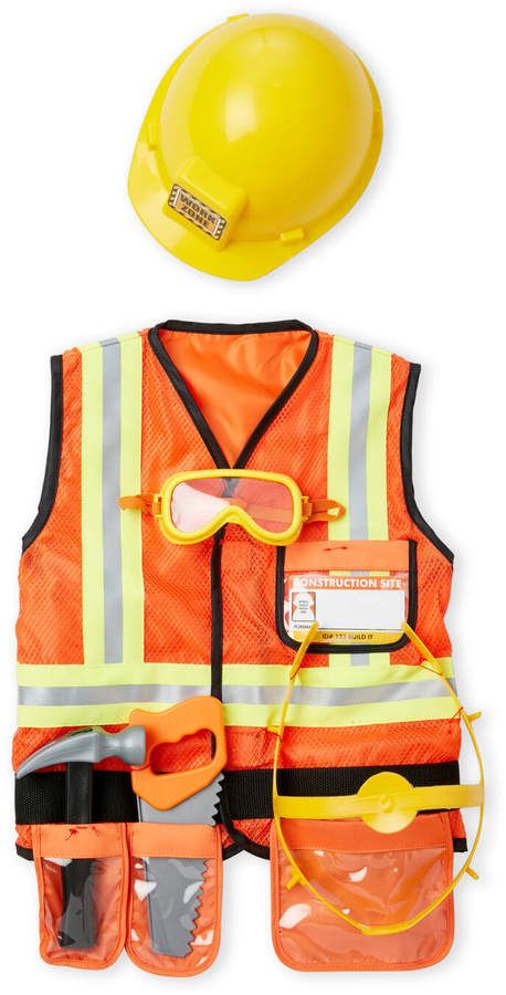 Construction Worker Costume, Engineer Costume, Animal Figurine Toys, Construction Hat, Ice Skating Costumes, Baby Moses, Construction For Kids, Kids Board, Melissa & Doug