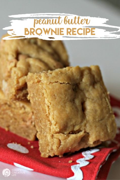 Yellow Cake Mix Peanut Butter Bars, Yellow Cake Mix Uses, Chewy Peanut Butter Brownies, Brownie And Yellow Cake Mix Together Recipes, Recipes Using Peanut Butter Chips, Yellow Cake Mix Peanut Butter Cookies, Peanut Butter Cake Recipe Easy, Chunky Peanut Butter Recipes, Recipes With Peanut Butter Chips