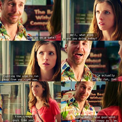 Mr Right  starring Anna Kendrick and Sam Rockwell • Movie quotes #moviequotes Mr Right Quotes, Mr Right Movie, Sam Rockwell, Kids Questions, Comedy Scenes, Favorite Movie Quotes, Movie Blog, Comedy Movie, Mr Right