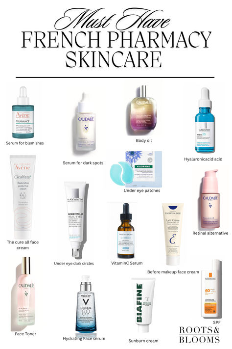 French pharmacy| skincare| Skincare routine| skincare aesthetic minimalistic | cult favorites| french girl| Best French Pharmacy Skincare, Skincare Serum Guide, French Pharmacy Skincare, French Beauty Aesthetic, French Pharmacy Must Haves, Skin Care Minimal, French Skincare Routine, French Skincare Products, Pharmacy Skincare