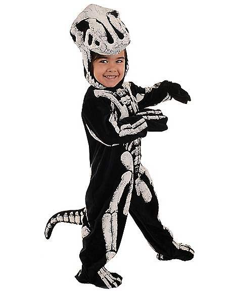 Toddler T. rex Fossil Costume - Spirithalloween.com Costume Dinosaure, Fossil Dinosaur, Rex Costume, T Rex Costume, Dinosaur Halloween, Halloween Infantil, Baby Kostüm, Costumes Dresses, Skeleton Costume