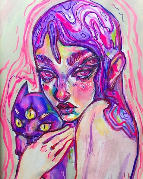 Barbie Colors, Art To Recreate, Inspo For Art, Ballpoint Pen Drawing, Random Designs, Trippy Painting, Spooky Art, Doodle Art Drawing, Eye Eye