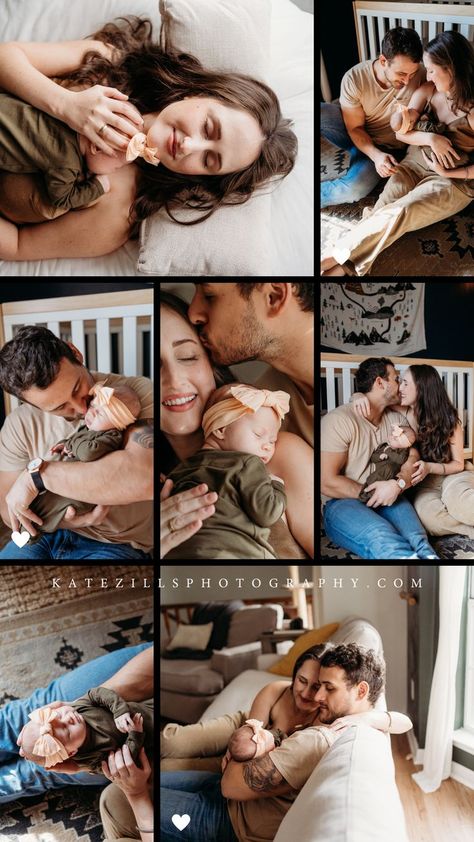 Beautiful family with newborn baby during a lifestyle newborn photography session from Birmingham photographer, Kate Zills. In Home Newborn Session Lifestyle, In Home Newborn Session, Book Me, Lifestyle Newborn Photography, Newborn Lifestyle, Designer Maternity, Lifestyle Newborn, Photo Search, Growing Family