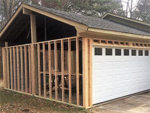 🏅 Atlanta Carport Build outs Garage Door Conversions Atlanta Enclosed Garage, Carport Makeover, Enclosed Carport, Garage Door Framing, Carport Ideas, Diy Carport, Carport Garage, Diy Garage Door, Carport Designs