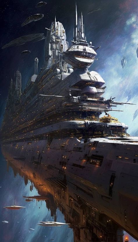 SCI FI AND SPACE ARTS... | SUPER SPACE CRUISER... Teknologi Futuristik, Sci Fi Landscape, Art Geek, Space Ships Concept, Science Fiction Artwork, Space Ship Concept Art, Sci Fi City, Sci Fi Environment, Sci Fi Ships