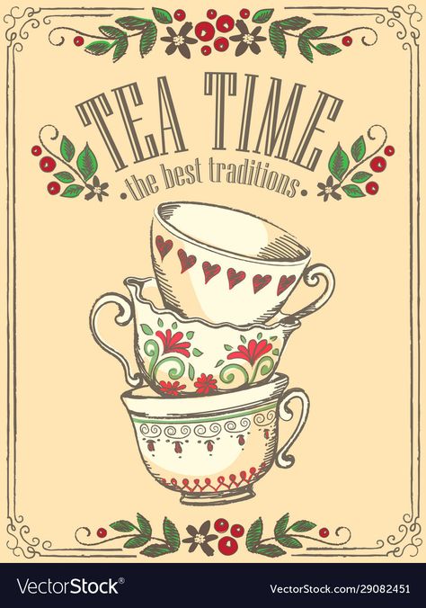 Prints For Kitchen, Vintage Food Posters, Vintage Coffee Shops, Freehand Drawing, Poster Diy, Vintage Coffee Cups, Diy Oils, Tea Sandwiches, Acrylic Paint Set