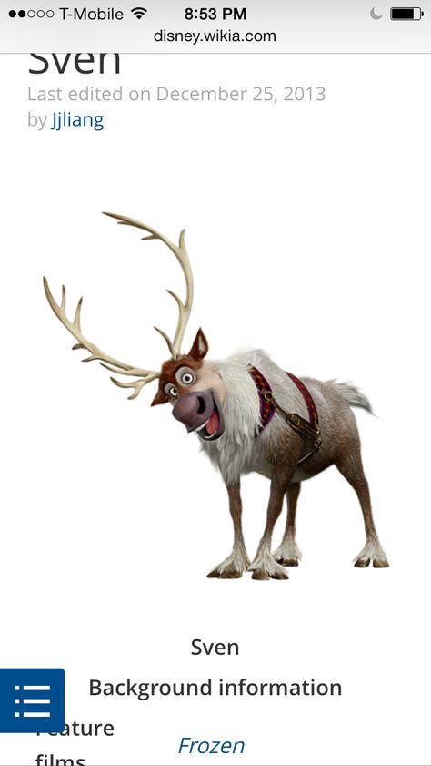 "Reindeer are better than people" Elsa Frozen Pictures, Sven Costume, Felted Reindeer, Frozen Clipart, Kristoff And Sven, Sven Frozen, Frozen Musical, Frozen Images, Frozen Jr