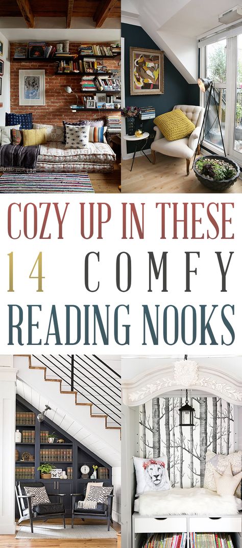 Bed Nook, Comfy Reading, Book Lamp, Cottage Market, Reading Nooks, Home Libraries, Cozy Reading Nook, Reading Corner, Cozy Reading