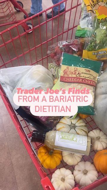 Bariatric Trader Joes, Trader Joe’s Bariatric, Nasm Cpt, Bariatric Recipes, Trader Joe’s, Nutrition Coach, I Pick, Grocery Stores, Trader Joe