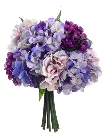 lavender bouquet - Google Search Purple Hydrangea Bouquet, Wedding Flowers Hydrangea, Lavender Wedding Flowers, Wedding Flower Guide, Fresh Wedding Flowers, Silk Bridal Bouquet, Purple Wedding Bouquets, Silk Bouquet, Hydrangea Bouquet