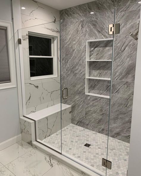 Shower Tile Design Ideas, Best Shower Tile, Shower Styles, Modern Shower Tile, Shower Tile Design, Bathroom Inspo Interior Design, Tile Design Ideas, Bathroom Interior Design Modern, Bathrooms Ideas