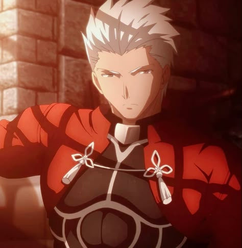 Fate Series Pfp, Archer Emiya Pfp, Archer Emiya Icon, Fate Pfp, Archer Fate Stay Night, Emiya Archer, Fate Archer, Archer Emiya, Emiya Shirou