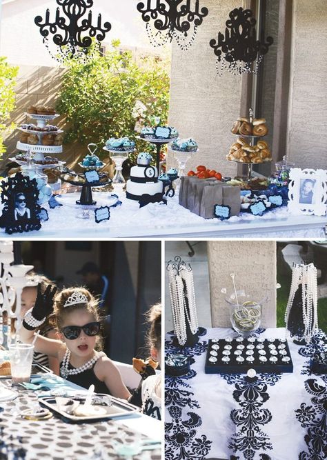 Breakfast At Tiffanys Party Ideas, Tiffany Birthday Party, Tiffany Birthday, Tiffany Theme, Tiffany Party, Party Hostess, Party Deco, Breakfast At Tiffany's, Breakfast At Tiffanys