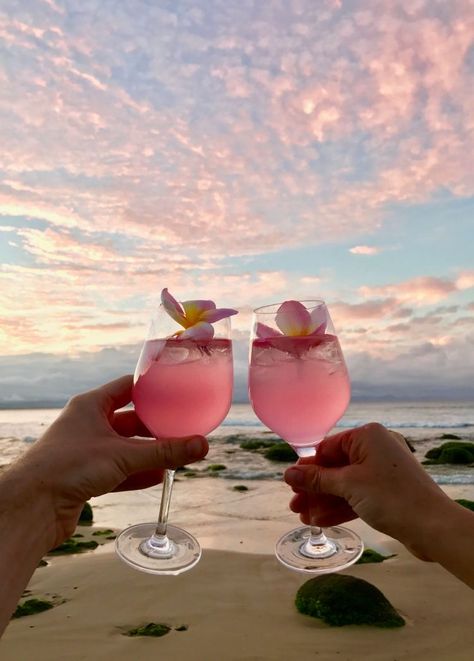 Gray Malin, Pink Drinks, The Beach, Australia, Wine, Instagram Post, Drinks, Flowers, Photography