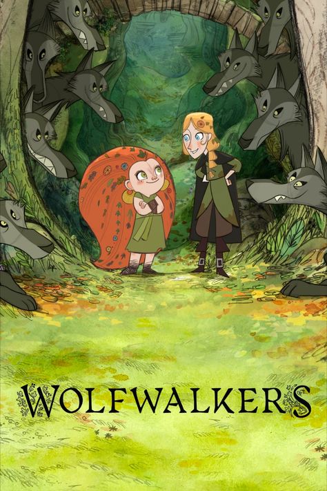 Wolfwalkers (2020) Irish Folklore, Song Of The Sea, Film Set, Original Movie, Animation Film, Animated Movies, Apple Tv, Fairy Tales, Concept Art