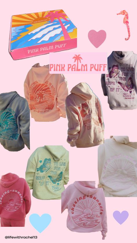 #pinkpalmpuff #preppy #hoodie #preppyhoodie #pinkpalmpuffhoodie #5klikes Pinkpalmpuff Hoodies, Ppp Hoodies, Puff Hoodie, Preppy Hoodie, Burr Basket, Preppy Clothes, Aesthetic Pink, Preppy Outfits, Hibiscus