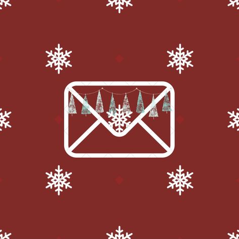 Mail Christmas Icon, Cute Christmas Icons For Apps, App Covers Christmas, App Icons Christmas Theme, Christmas Widgetsmith Icons, Christmas Apps Icons, Christmas App Covers, Christmas Ios Icons, Christmas Phone Icons