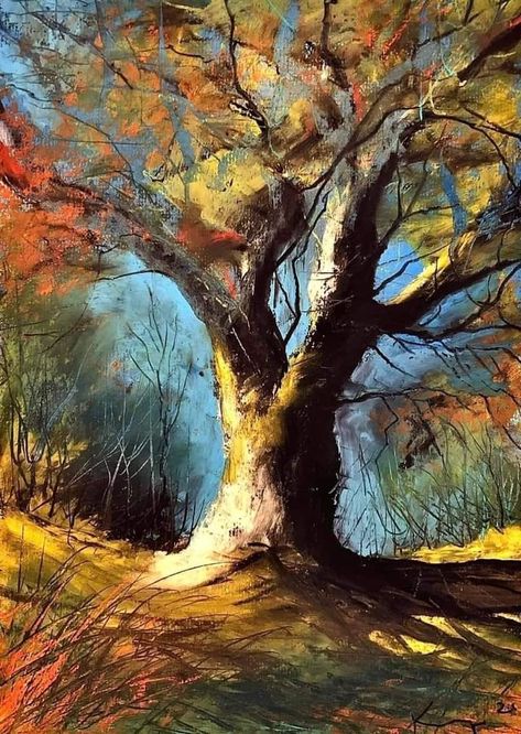 Wojciech Krupa:
Cardiac surgeon by profession. Oil Pastel Landscape, Abstract Tree Painting, Pastel Landscape, Landscape Art Painting, Abstract Tree, Watercolor Landscape Paintings, Art Pricing, Diy Canvas Art Painting, Contemporary Artist