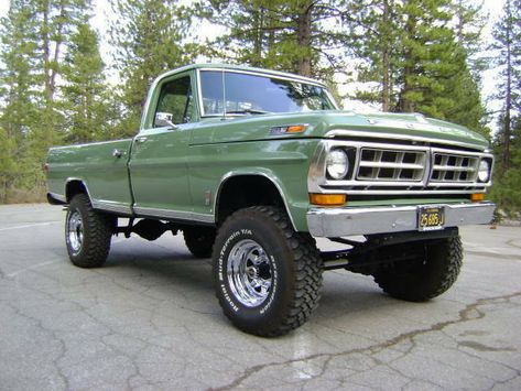 Classic 4x4, Green Truck, Ranger Truck, Ford Ranger Truck, Station Service, Old Ford Trucks, Classic Ford Trucks, Truck Yeah, Classic Pickup Trucks