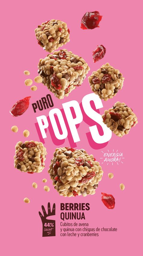 Granola Brands, Art Packaging, Snack Brands, Peruvian Recipes, Food Graphic Design, Food Poster Design, Food Ads, Learning Graphic Design, Social Media Design Inspiration