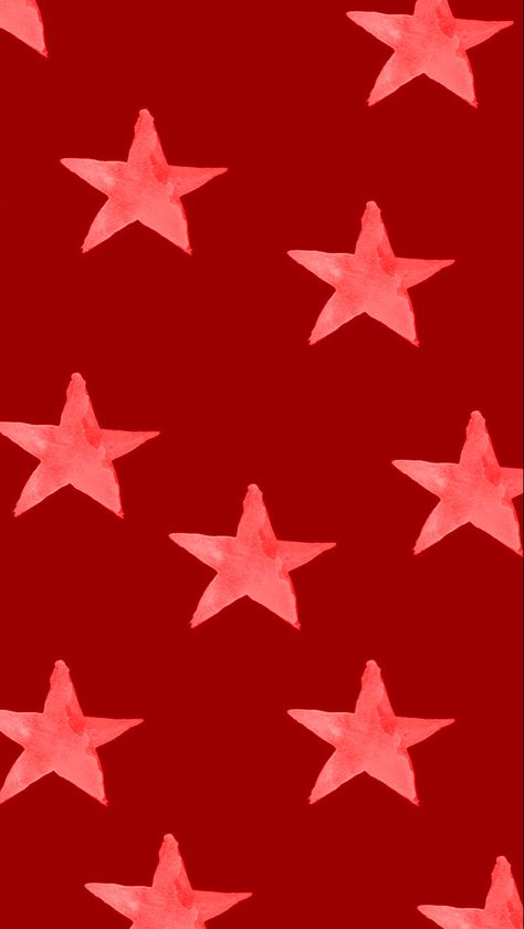 Red Fall Aesthetic, Stars Phone Wallpaper, Red Star Background, Red Moodboard Aesthetic, Star Phone Wallpaper, Red Star Wallpaper, Red Stars, Whatsapp Wallpaper, Wallpaper Ipad