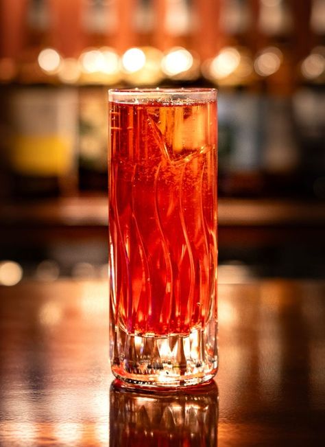 Campari Soda Cocktail Recipe | PUNCH Campari Soda, Campari And Soda, Simple Cocktail, Sparkling Drinks, Easy Cocktails, Cocktail Recipe, Adult Drinks, Lemon Juice, Cocktail Recipes