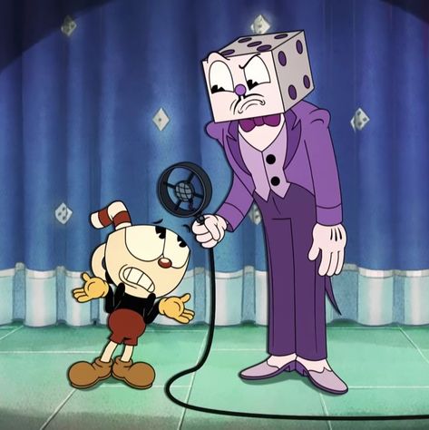 Cuphead Memes, The Cuphead Show, Cuphead Show, Cuphead Art, King Dice, Character Icons, Video Game Characters, Cartoon Shows, Game Show