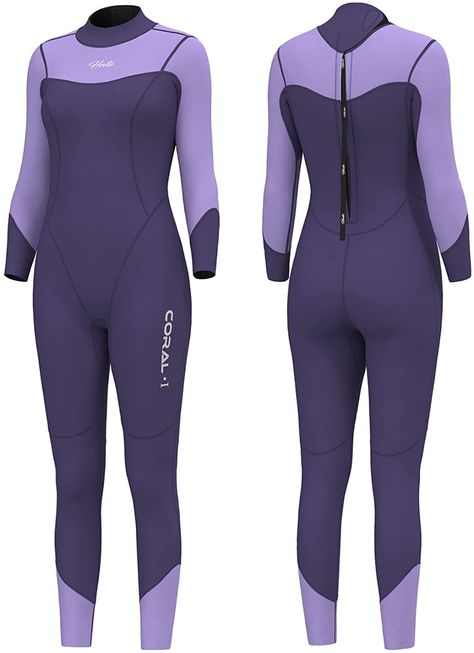 Women Scuba Diving Wetsuit, Full Body Swimming Suit, Diving Suit Women, Modest Swimming Suits For Women, Wet Suit Aesthetic, Cute Wetsuits, Hexagon Plan, Wetsuit Aesthetic, Wet Suits For Women