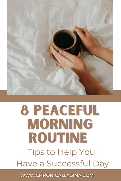 Start your day off on the right foot by implementing these tips for creating a peaceful morning routine. From waking up early to take some time for yourself, this guide will help you ease into your day in a mindful and relaxed way. Peaceful Morning Routine, Morning Routine Tips, Peaceful Morning, Water In The Morning, Routine Tips, Healthy Morning Routine, Light Exercise, Time For Yourself, Staying Healthy