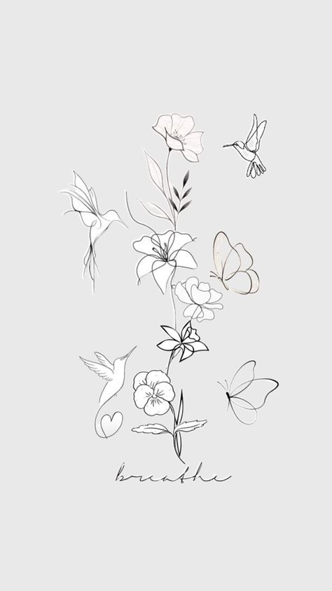 yasss Simple Orchid Tattoo, Orchid Tattoo Design, Orchid Flower Tattoos, Orchid Tattoo, My Tattoo, Subtle Tattoos, Fine Line Tattoos, Line Tattoos, Orchid Flower